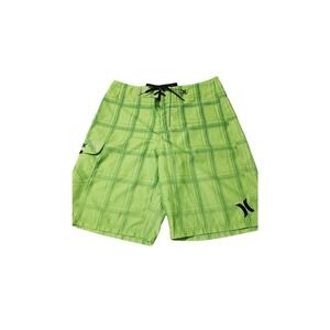 Hurley Lime Green‎ size 32 waist Board Shorts